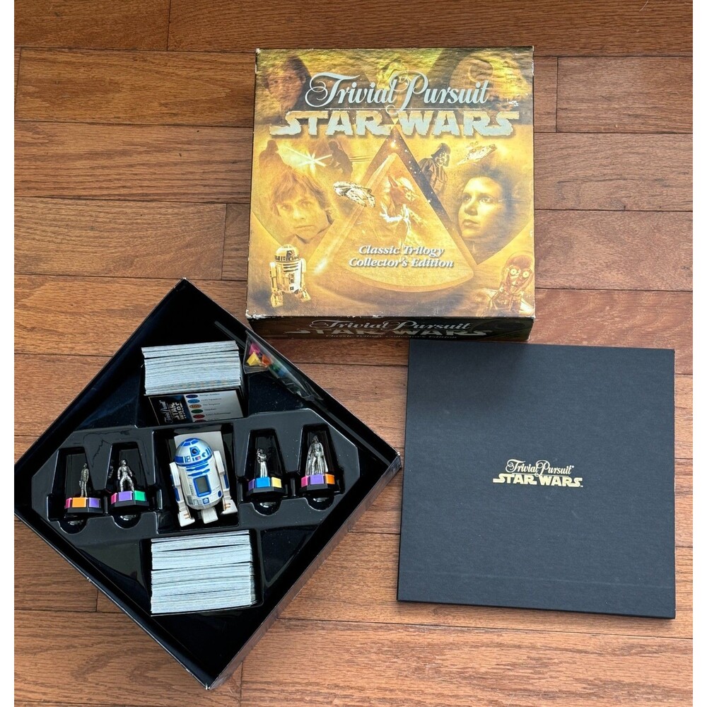 Trivial Pursuit Star Wars Classic Trilogy COMPLETE 1997 Game NEW IN OPEN BOX